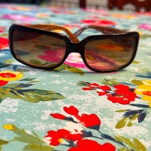 Coach Delphine sunglasses tortoise brown